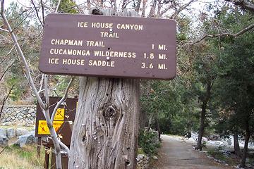 Icehouse Canyon Trailhead - San Gabriel Mountains - SoCal