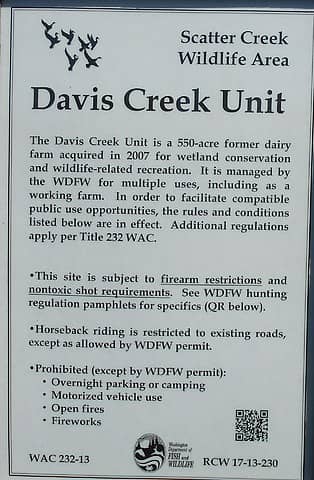 Davis Creek Wildlife Area