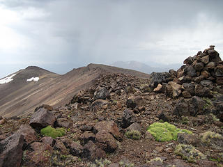 Summit ridge of Cerro Wayle