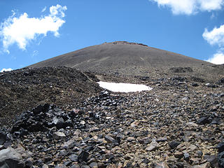 Summit of el Volcan Tromen