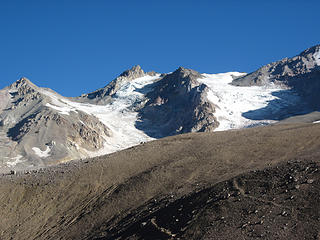 Glaciers on el Domuyo