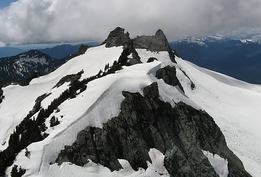 West summits of Mt. Watson