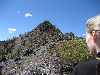 Tisha's View of Bean Peak
