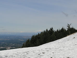 View towards Mt. Baker from Poo Poo Point.