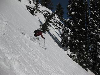 Mank and chunk skiing