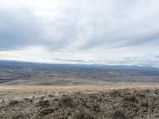 Looking south over the Yakima Valley as we head up Skyline