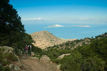 Mt Diavatis trail