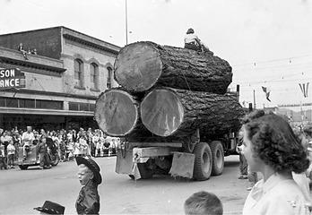 Concrete Logger's Parade 1949