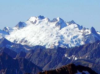The NE Face And Chikamin Glacier Seen From Black Peak, 2011