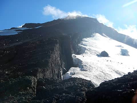 edge of the glacier