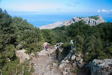 Mt Diavatis trail
