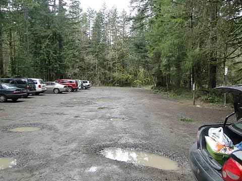 Back to Mt. Si parking lot.