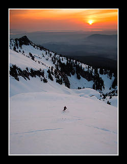 Sunset on Mt. Pilchuck 2008