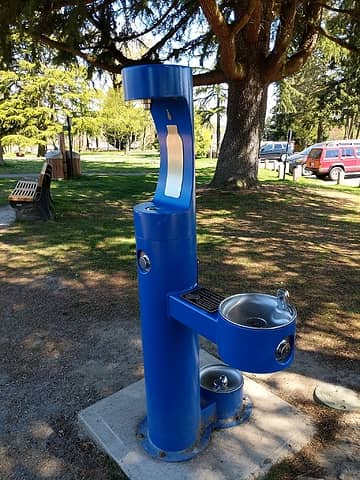 Nice filling station at Horizon View Park, but I didn't need water yet