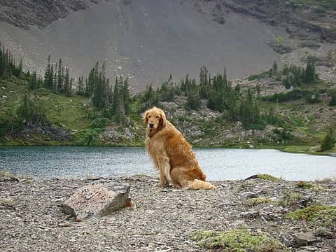Abby at Goat Lake, 2008