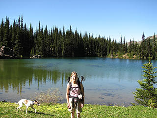 Tisha at Silver Lake