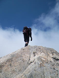 Dane reaches the summit