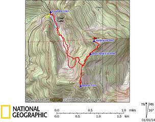 Anthracite & Beaver GPS Track