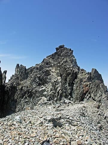 Mt. Daniel W. summit route