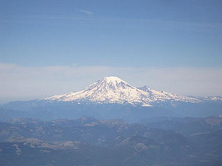 First look at Mt. Rainier