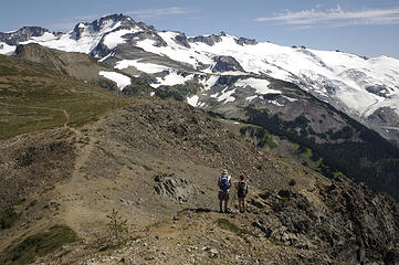 Panorama Ridge above Garibaldi Lake