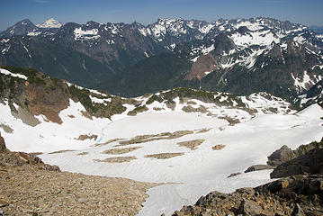 looking to Monte Cristo & Foggy (Crater) Lake