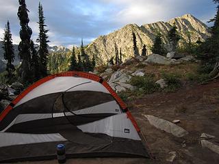 Packing up under Twisp Peak 
Okanogan Wenatchee National Forest