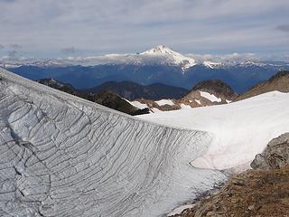 Mount Baker and our way out of the trough