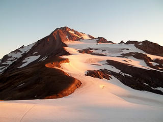 Glacier Peak in the morning