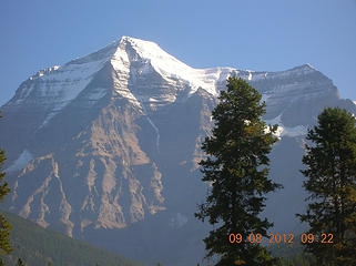 Goodbye to Mt. Robson