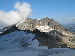 Mox Peaks and the Ridge of Gendarmes.