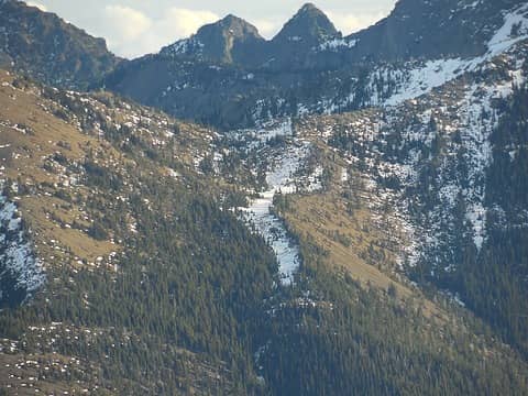 Marmot Pass (Boulder Ridge in the background)
