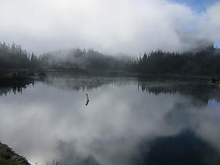 Foggy Upper Lena Lake