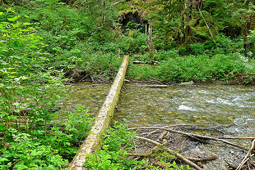 Old Rainy Creek bridge (different spot)
