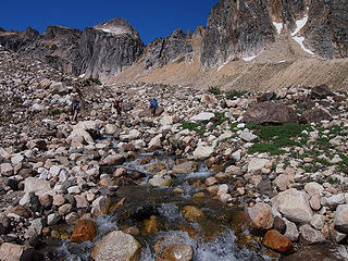 Outflow from East Hagan Glacier