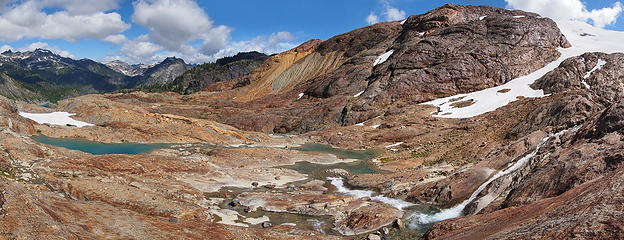 Pano of Upper Pools