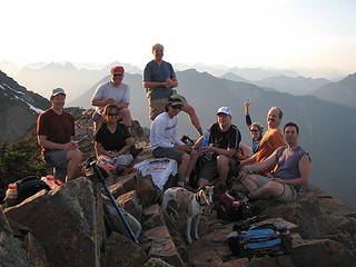 The group at Red Mtn