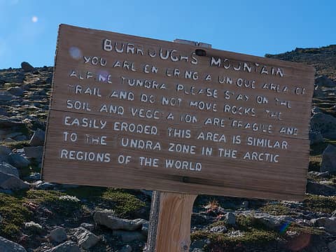 Just the facts. 
MRNP, White River campground to Sunrise 2nd Burroughs, to Glacier basin loop 10/07/12