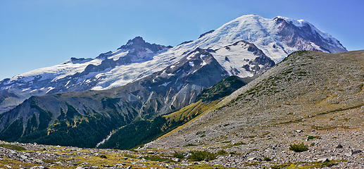 Tween 2nd and 3rd Burroughs. MRNP, White River campground to Sunrise 2nd Burroughs, to Glacier basin loop 10/07/12