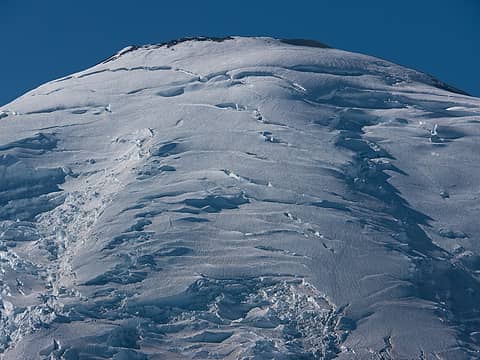 The top...up close and personal. MRNP, White River campground to Sunrise 2nd Burroughs, to Glacier basin loop 10/07/12
