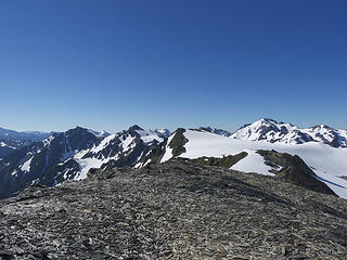 Queets, Bear Glacier, 5833, Mt Barnes