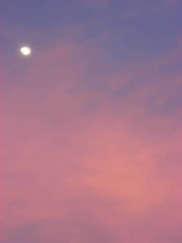 Sunset Moon