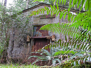 Home sweet home. haha. 
"Bunker" of unkown origin. 
Squak Mtn WA, 1/5/13