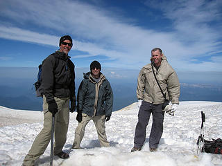 At the top on Mt. Adams (12,304) - September 2012