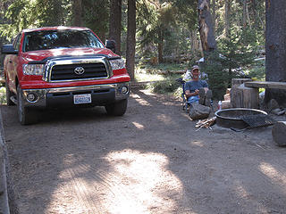 Steve at Cold Springs campground September 7, 2012