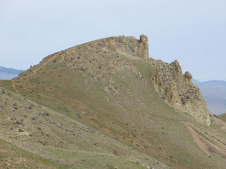 Southern Profile of Castle Rock.