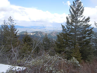 Looking east toward Cashmere from Tiptop