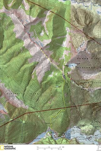 Stetattle Ridge Map