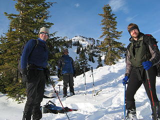 Jay, Richard, & Eric below the summit