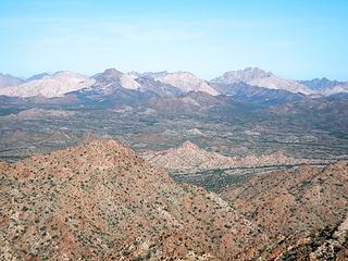 Cabeza Prieta Peak and Cabeza Benchmark